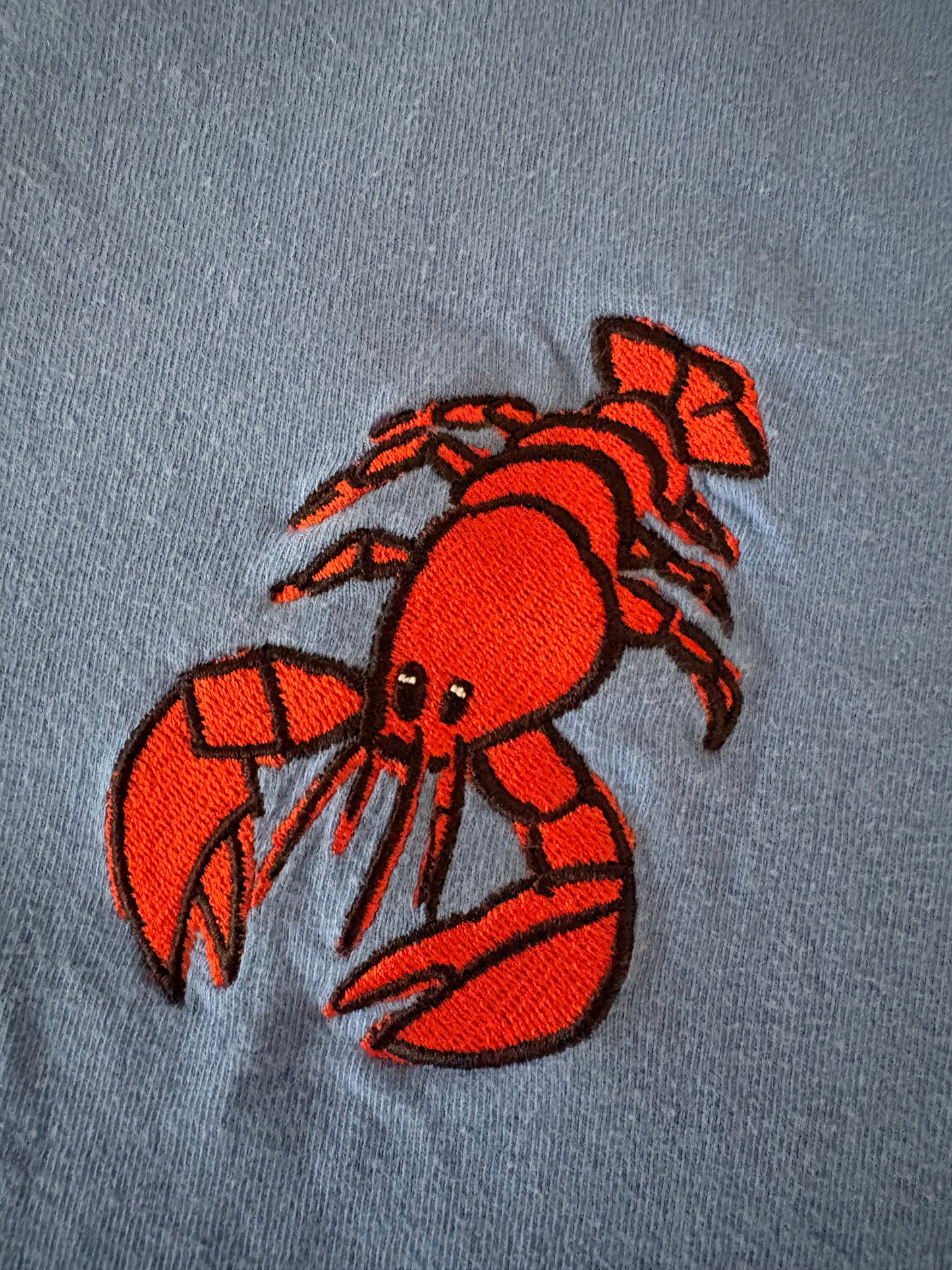 LOBSTER embroidered T-Shirt!
