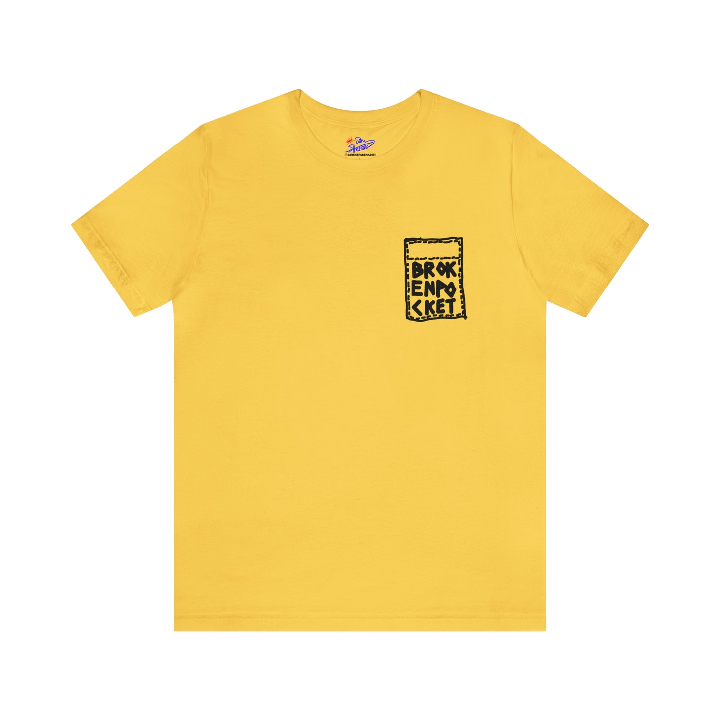 BROKEN POCKET- Short Sleeve Tee