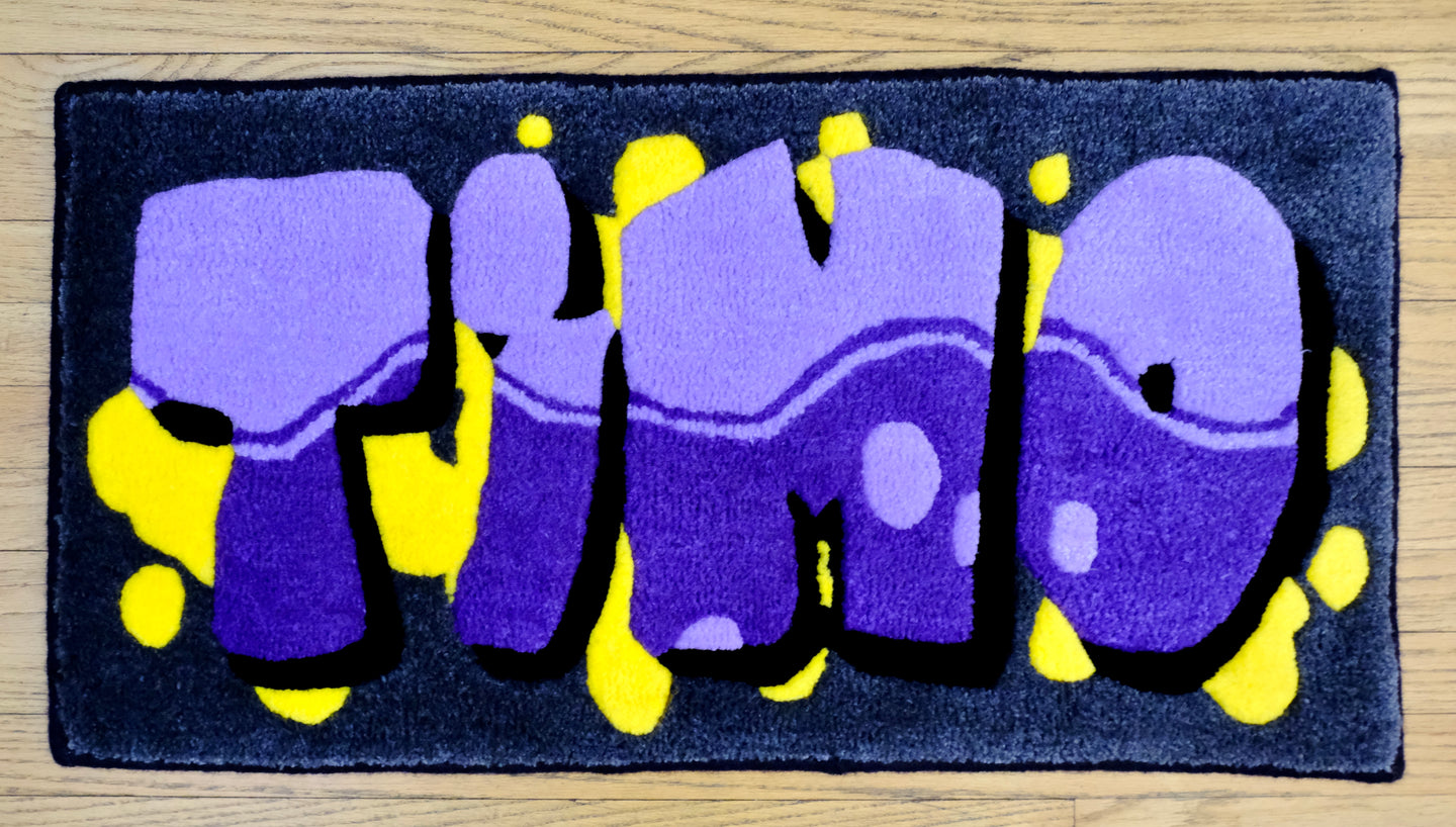 TIMO in bubble font
