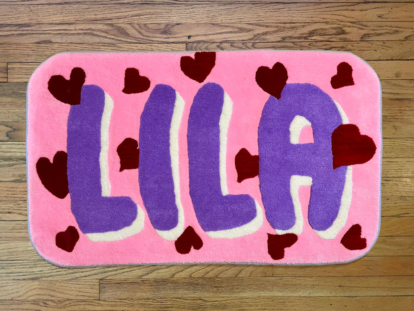 Commissioned LILA rug