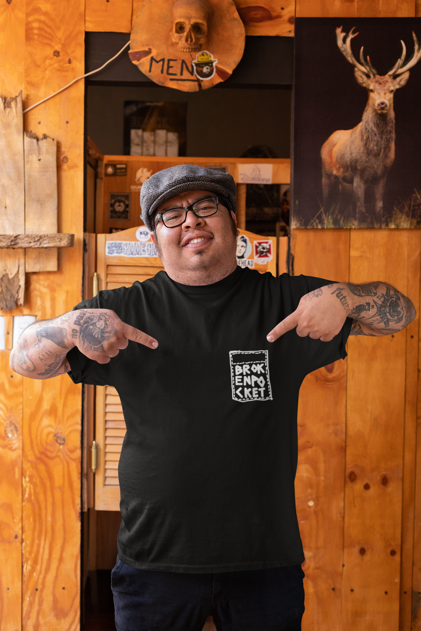 BROKEN POCKET- Short Sleeve Tee