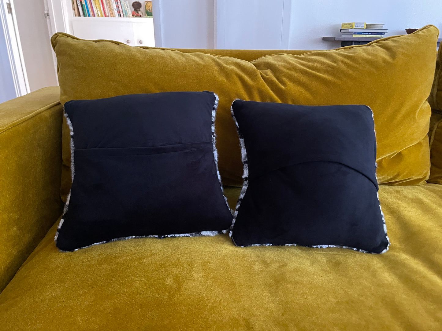 #6 & #7 - The loop pile tufted pillows - 12" x 12"