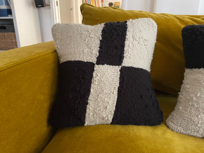 #8 & #9 - The loop pile tufted pillows - 12" x 12"