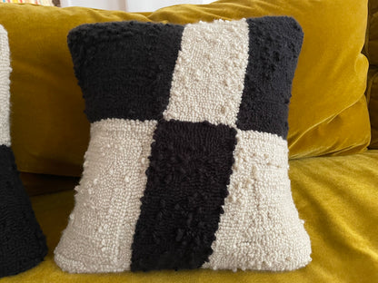 #8 & #9 - The loop pile tufted pillows - 12" x 12"