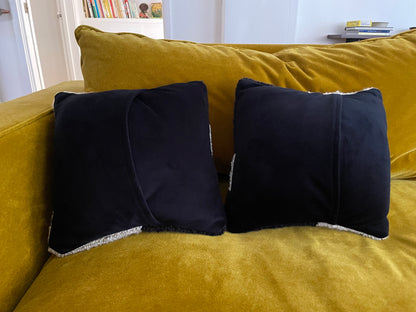 #8 & #9 - The loop pile tufted pillows - 12" x 12"