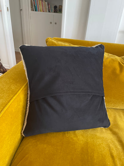 #10 - Loop pile tufted pillow - 18" x 18" Acrylic