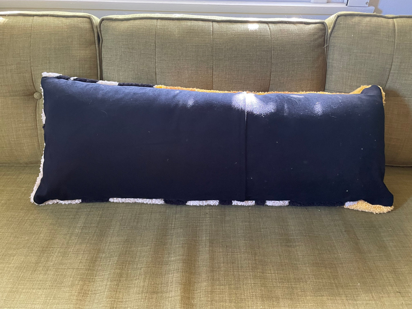 #12 - Cut pile tufted pillow - 12" x 36" Acrylic