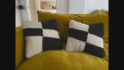 #8 & #9 - The loop pile tufted pillows - 12" x 12"